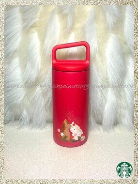 🐴🧧 NWT Starbucks x MiiR 2026 Lunar New Year 'Year of the Horse' 12oz SS Bottle